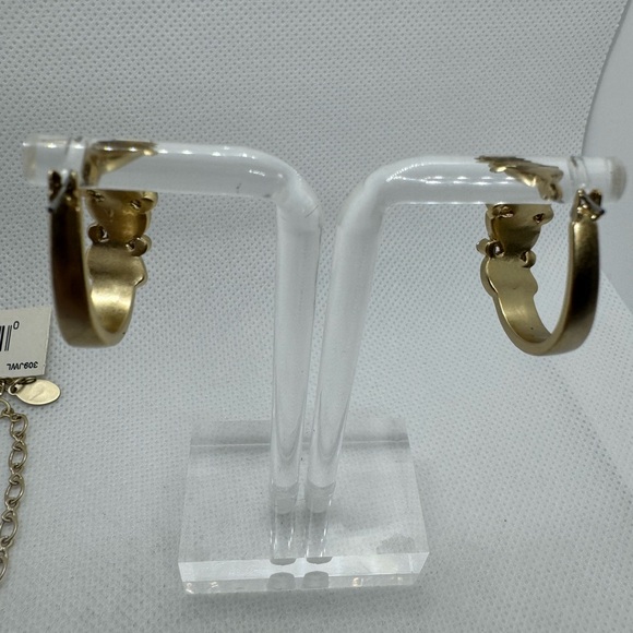 Liz Claiborne Villager 3 Piece Set Necklace Bracelet Earrings - Picture 14 of 14